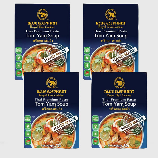 Blue Elephant Tom Yam chili paste for Thai cooking