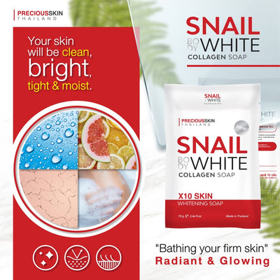 Collagen soap for brightening skin