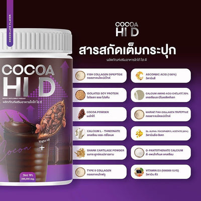 Bone health cocoa beverage