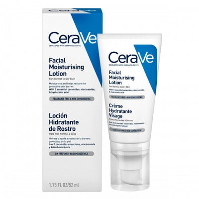 Oil-free facial lotion with ceramides