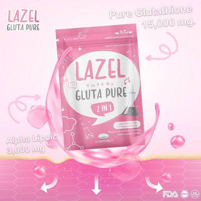 Lazel Gluta Pure softgel capsules