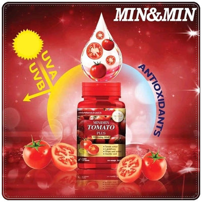 Nourishing tomato extracts supplement for maintaining healthy skin