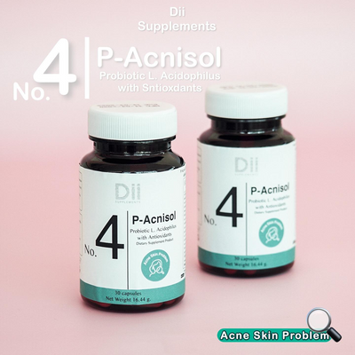 Probiotic antioxidant acne care capsules