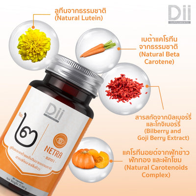 Eye health dietary supplement Thailand