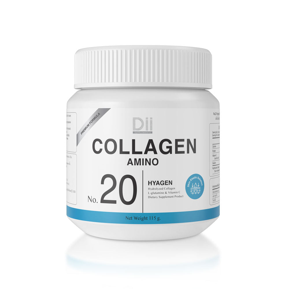 Dii No.20 Collagen Amino Hyagen 115g container