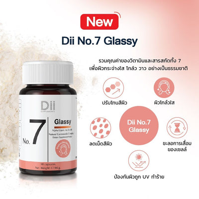 Dii No.7 Glassy 30 Capsules