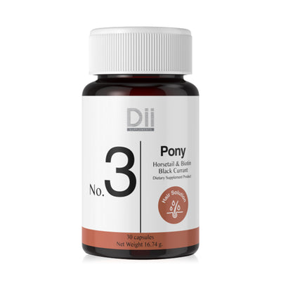 Dii No.3 Pony 30 Capsules bottle