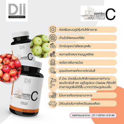Vitamin C and zinc chelate formula