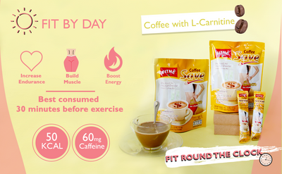 FITNE Coffee Save Instant Coffee Mix with L-Carnitine - Thaimegastore FITNE Coffee Save Instant Coffee Mix with L-Carnitine - Thaimegastore