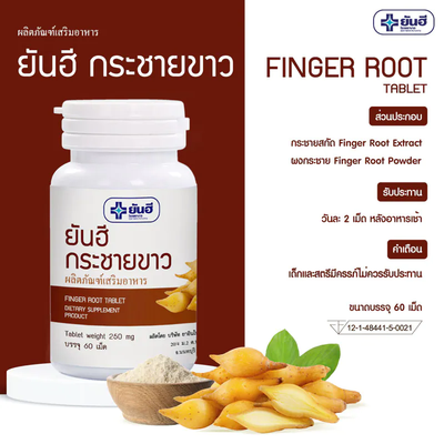 Finger root wellness capsules