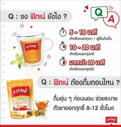 FITNE 15 sachets tea