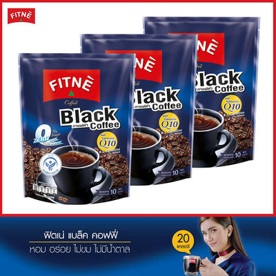 Black coffee with Coenzyme Q10