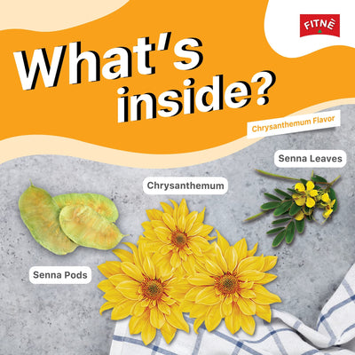 Chrysanthemum herbal tea sachets
