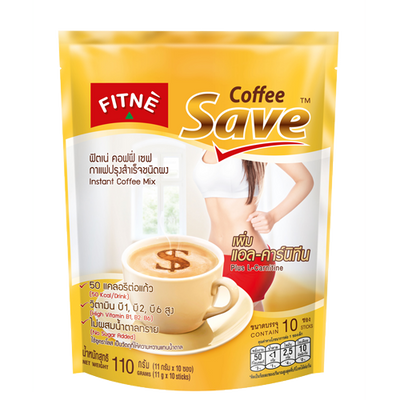 l carnitine instant coffee for weight loss FITNE Coffee Save Instant Coffee Mix with L-Carnitine