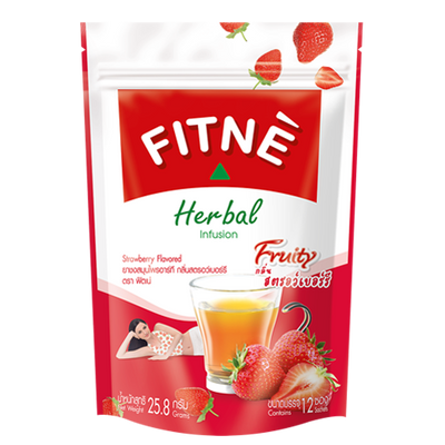 FITNE RT Herbal Infusion Strawberry Flavored