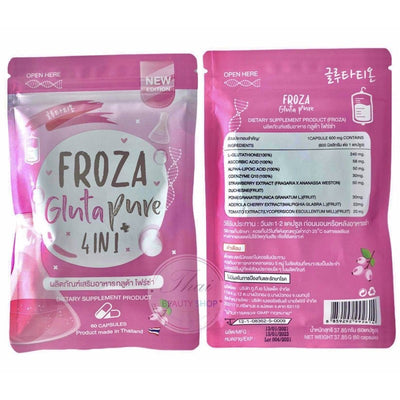 Reduce acne and blemishes with FROZA capsules