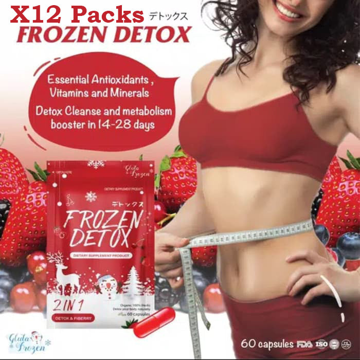 Frozen Detox Fast Slim 12 sachet pack