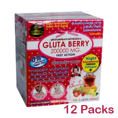 Gluta Berry 200000mg skin whitening supplement