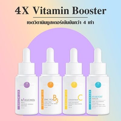 Anti-acne and firming facial serum set