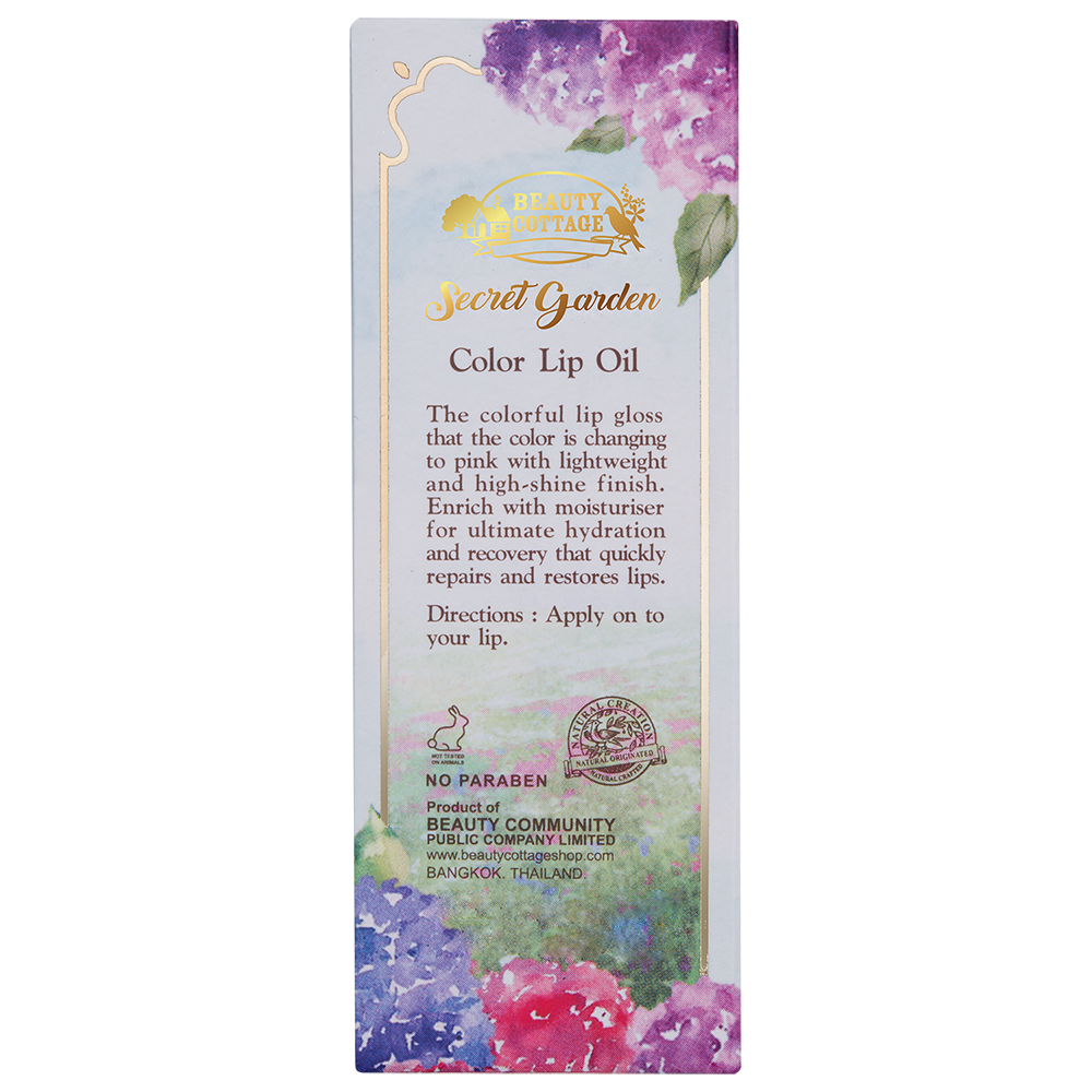 Hydrating lip tint infused with Avocado Oil and Argan Oil