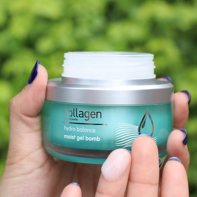 Hydro balance gel bomb for face