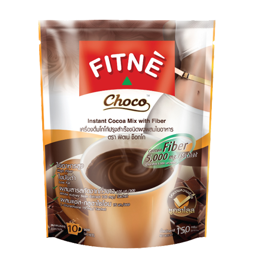 FITNE Choco Instant Cocoa Mix with fiber