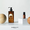Luxury shower gel with pure aromatic oils