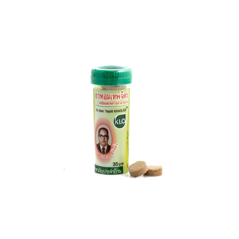 Khaolaor Ya Hom Thepchit herbal tablets tubes