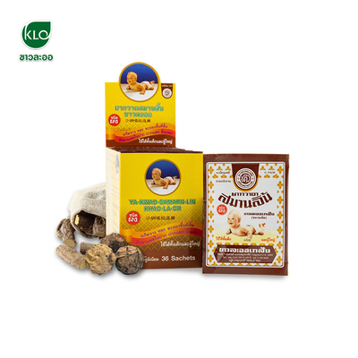 Khaolaor Ya Kwad Samarn Lin 36 sachets box