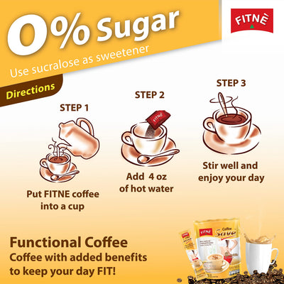 FITNE coffee sachets product