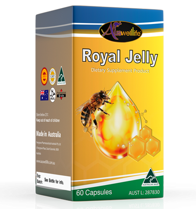 Auswelllife Royal Jelly 60 Capsules