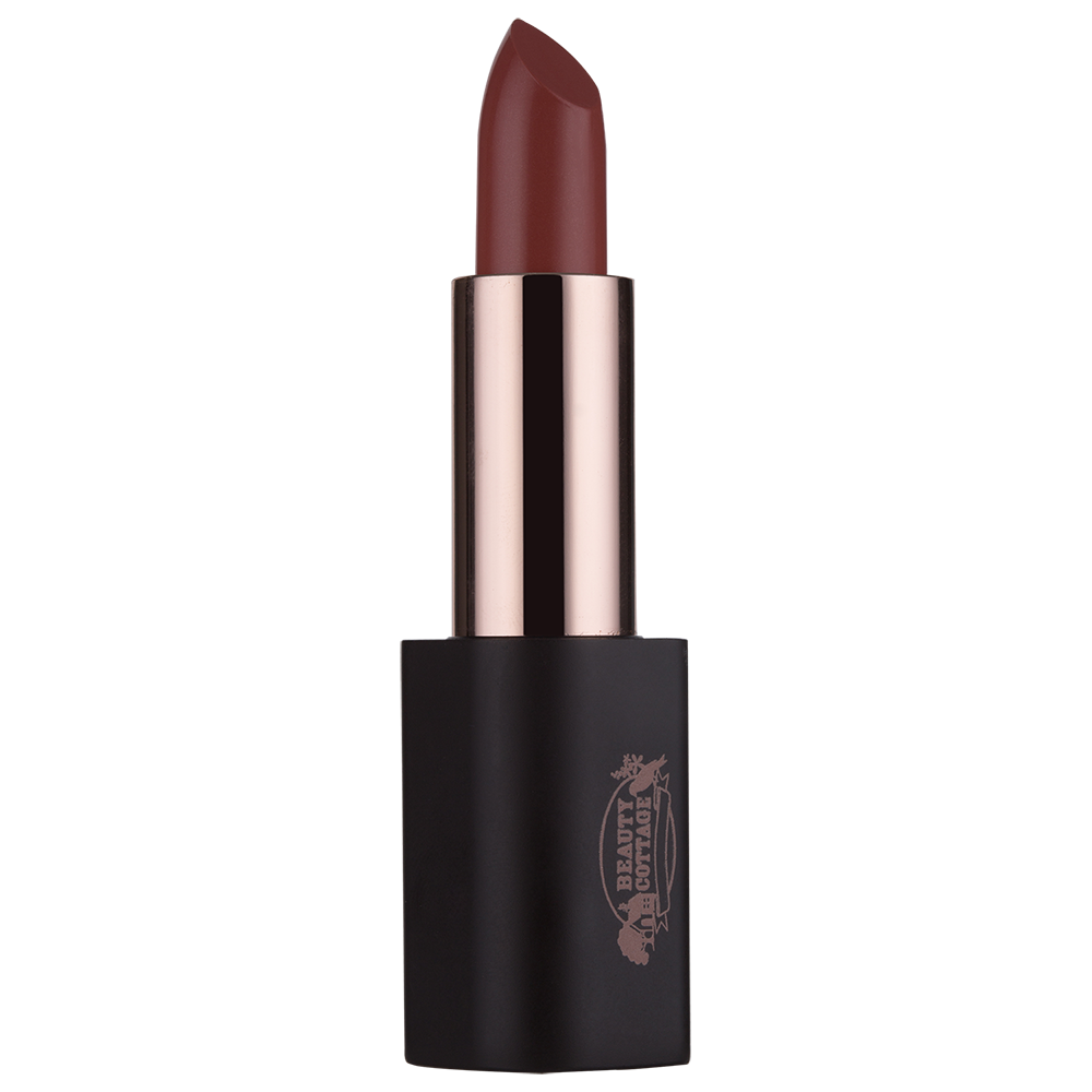 Beauty Cottage Luxury Creamy Satin Lipstick No.4 Pink Stone with a velvety-soft finish