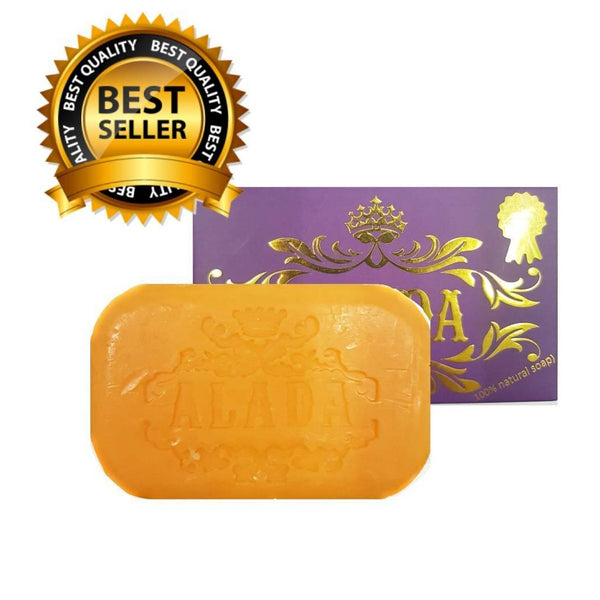 Alada Instant Whitening Natural Soap 160g. - Thaimegastore