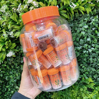 Natural herbal throat moisturizing candies