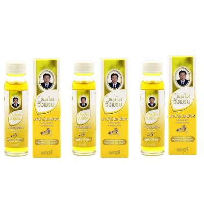 Traditional Thai massage oil with menthol