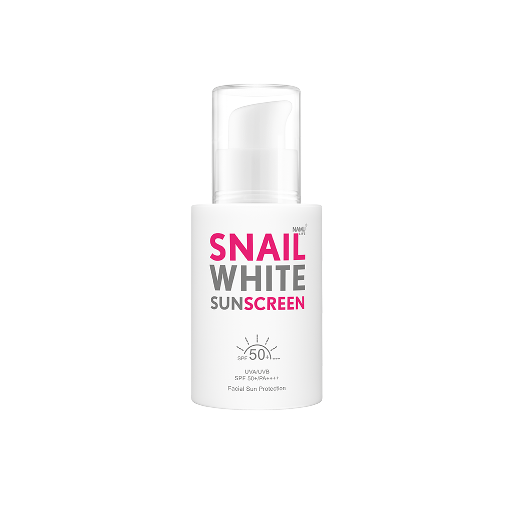 Namu Life Snailwhite sunscreen 15ml lightweight protection