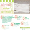 Nappi Baby Muslin Burp Cloth and Swaddle