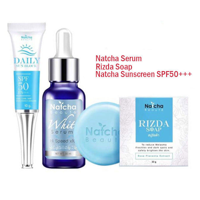 Natcha Beaute 3 item skincare set