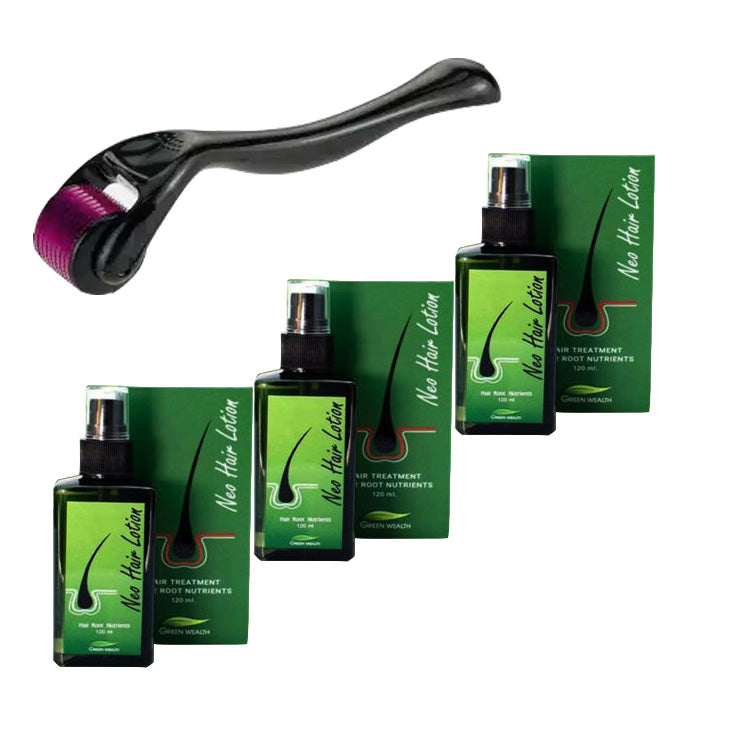 Neo Hair and Derma Roller hair growth combo