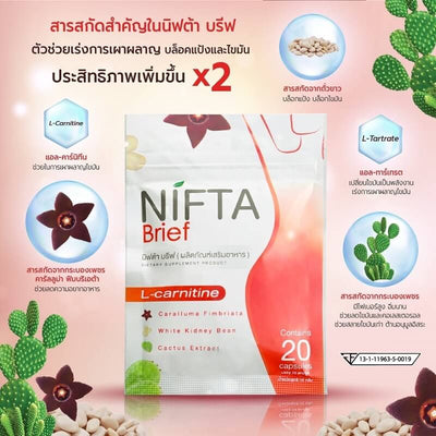 Nifta Brief Pro weight management supplement
