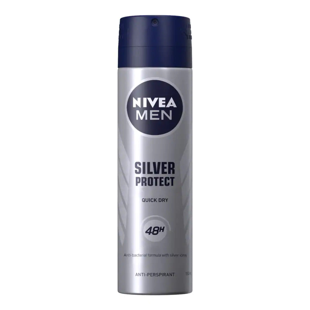 NIVEA Men Silver Protect Spray for 48-hour odor protection