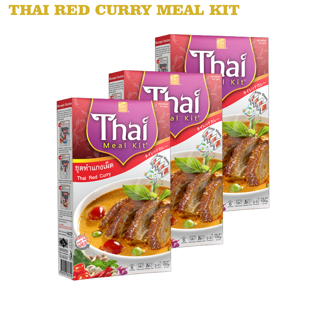 THAI RED CURRY MEAL KIT By Ori Chef Thailand