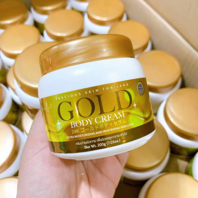 Precious Skin Thailand 24K Gold Whitening Body Cream Bundle