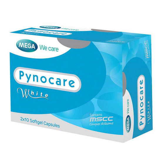Pynocare White 20 softgels Thailand