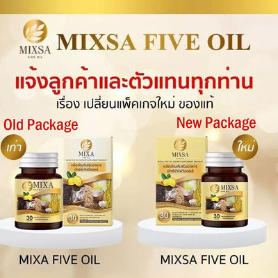Mixsa Five Oil for joint and bone support