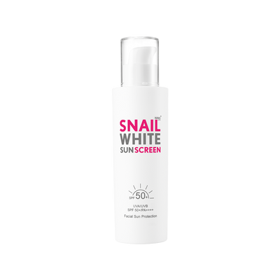 Sunscreen with snail secretion filtrate for UV protection