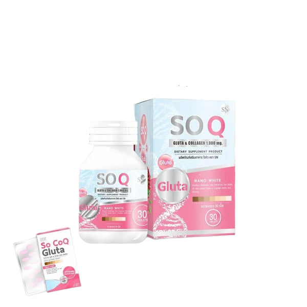 SOQ Gluta Collagen 10000 mg - Thaimegastore SOQ Gluta Collagen 10000 mg - Thaimegastore
