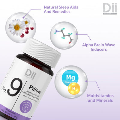 Calm mind nighttime vitamin capsules