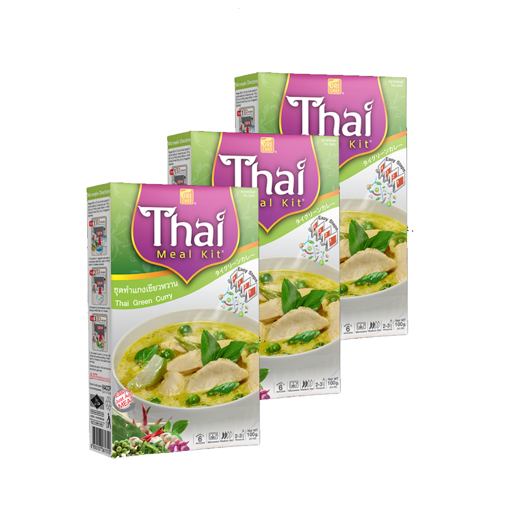 Thai Green Curry Meal Kit 3 packs