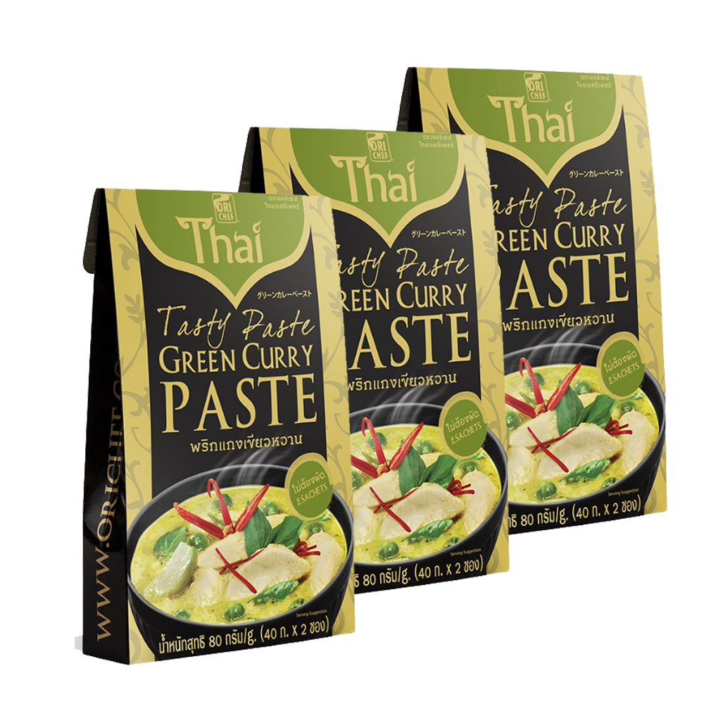 Thai green curry paste sachets